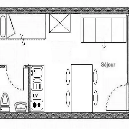 Aravis - Entierement Renove - Centre Station - Balcon Mae-1244 * サン・マルタン・ド・ベルヴィル